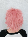 Fairy Tail – Shima Renzou oder Natsu Dragneel Perücke in rosa, 30cm, Kunsthaar, frisierbar - Cosplayuniverse.de
