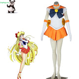 Sailor Moon – Sailor Venus Cosplay (Maßanfertigung möglich) - Cosplayuniverse.de