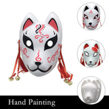 Handbemalte Kabuki-Masken