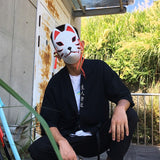 Japanische Fuchsmaske/Kabuki-Maske